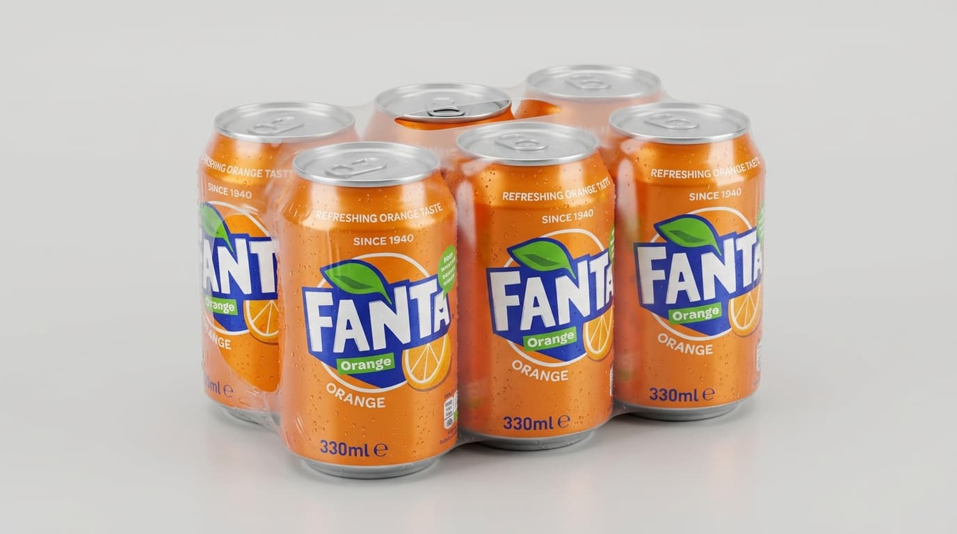 Pack de Fanta Orange en canettes à Calais
